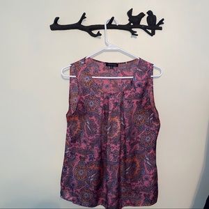 Notations Pink Patterned tank top